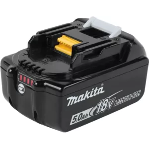 Makita 120 MPH 473 CFM 18-Volt X2 (36-Volt) LXT Lithium-Ion Brushless Cordless Blower Kit with 2 Batteries 5.0Ah and Charger