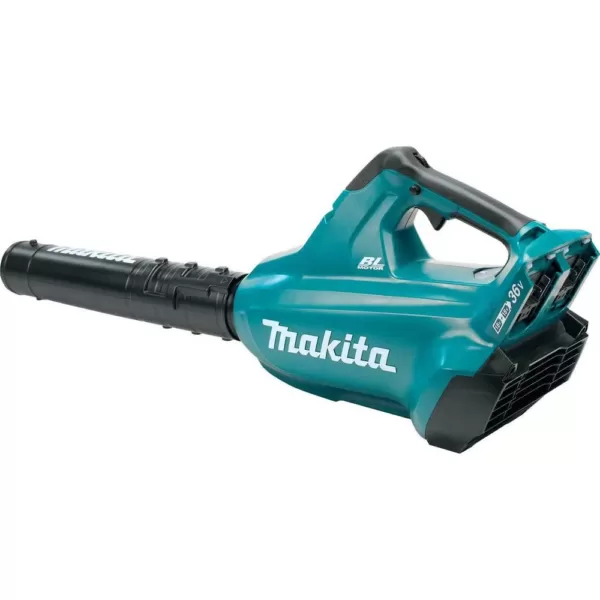 Makita 120 MPH 473 CFM 18-Volt x2 (36-Volt) LXT Lithium-Ion Brushless Cordless Blower Kit with Four 5.0 Ah Batteries