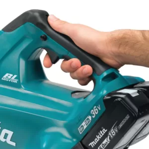 Makita 120 MPH 473 CFM 18-Volt x2 (36-Volt) LXT Lithium-Ion Brushless Cordless Blower Kit with Four 5.0 Ah Batteries