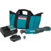 Makita 2.0 Ah 12-Volt MAX CXT Lithium-Ion Cordless 3/8 in./1/4 in. Sq. Drive Ratchet Kit