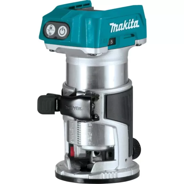 Makita 18V LXT Brushless Compact Router, 18V LXT Brushless Jig Saw and 18V LXT 3-1/4 in. Planer w/ bonus 18V LXT Starter Pack