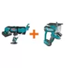 Makita 5.0 Ah 18-Volt LXT Lithium-Ion Brushless Cordless 9 in. Drywall Sander Kit, AWS Capable with bonus 18V LXT Cut-Out Saw