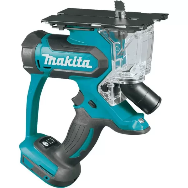 Makita 5.0 Ah 18-Volt LXT Lithium-Ion Brushless Cordless 9 in. Drywall Sander Kit, AWS Capable with bonus 18V LXT Cut-Out Saw