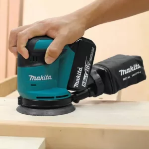 Makita 18-Volt 5.0Ah LXT Lithium-Ion Cordless 5 in. Random Orbit Sander Kit