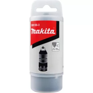 Makita 1/2 in. Metal Keyless Chuck Adapter for Impact Drivers