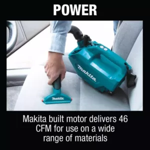 Makita 12-Volt 2.0 Ah MAX CXT Lithium-Ion Cordless Vacuum Kit