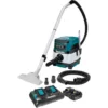 Makita 18-Volt 5.0 Ah X2 LXT Lithium-Ion (36-Volt) Cordless/Corded 2.1 Gal. HEPA Filter Dry Dust Extractor/Vacuum Kit