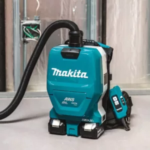 Makita 18-Volt X2 LXT Lithium-Ion (36V) Brushless 1/2 Gal. HEPA Filter Backpack Dry Dust Extractor Kit, AWS Capable (5.0 Ah)