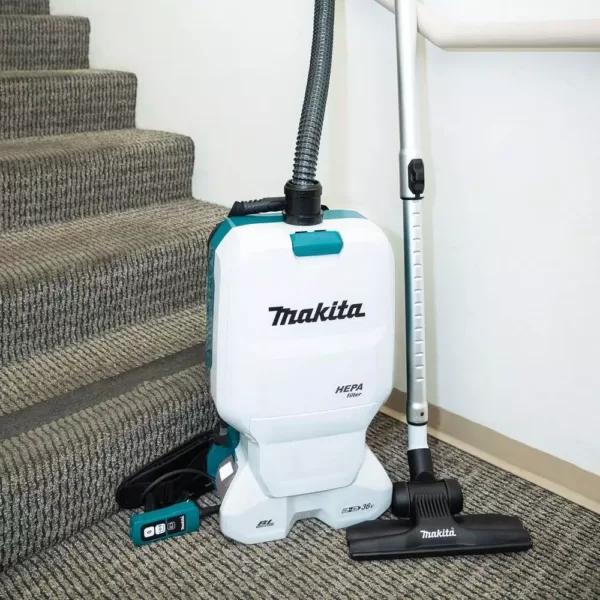 Makita 18-Volt X2 LXT Lithium-Ion (36V) Brushless Cordless 1.6 Gal. HEPA Filter Backpack Dry Vacuum (Tool-Only)