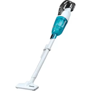 Makita 18-Volt LXT Lithium-Ion Compact Brushless Cordless Vacuum Kit, 2.0Ah with Black Cyclonic Vacuum Attachment with Lock