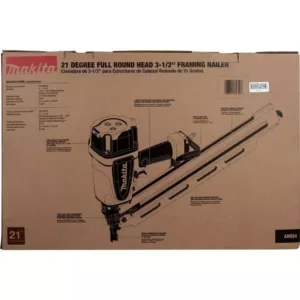 Makita 3-1/2 in. 21° Pneumatic Full Round Head Framing Nailer