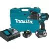 Makita 18-Volt LXT Lithium-Ion 1/2 in. Cordless Hammer Driver/Drill Kit with (2) Batteries (4.0 Ah), Charger and Hard Case