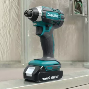 Makita 18-Volt LXT Lithium-Ion Cordless 1/4 in. Compact Impact Driver Kit with Two 2.0 Ah Batteries Rapid Charger and Hard Case