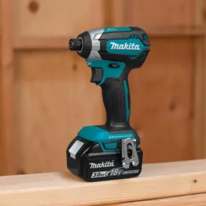 Makita 18-Volt LXT Lithium-Ion Brushless Cordless Impact Driver Kit with (1) Battery 3.0Ah