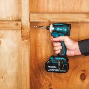 Makita 18-Volt 5.0 Ah LXT Lithium-Ion Brushless Cordless Quick-Shift Mode 4-Speed Impact Driver Kit