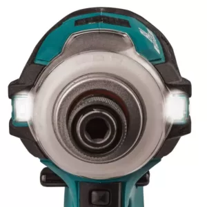 Makita 18-Volt LXT Brushless 4-Speed Impact Driver Kit with Impact XPS Insert Bit Holder and ImpactXPS 1 in. Insert Bit, 5-Pack