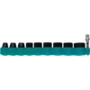 Makita IMPACT XPS Socket Set SAE with Standard SA (10-Piece)