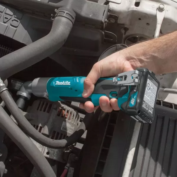 Makita 12-Volt MAX CXT Lithium-Ion Cordless 3/8 in. Angle Impact Wrench Kit 2.0Ah