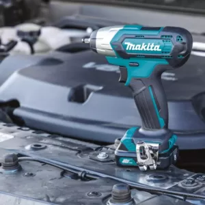 Makita 12-Volt MAX 2.0 Ah CXT Lithium-Ion Cordless 1/4 sq. in. Drive Impact Wrench Kit