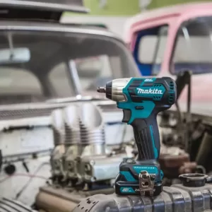 Makita 12-Volt MAX CXT Lithium-Ion Brushless Cordless 3/8 in. sq. Drive Impact Wrench Kit (2.0 Ah)