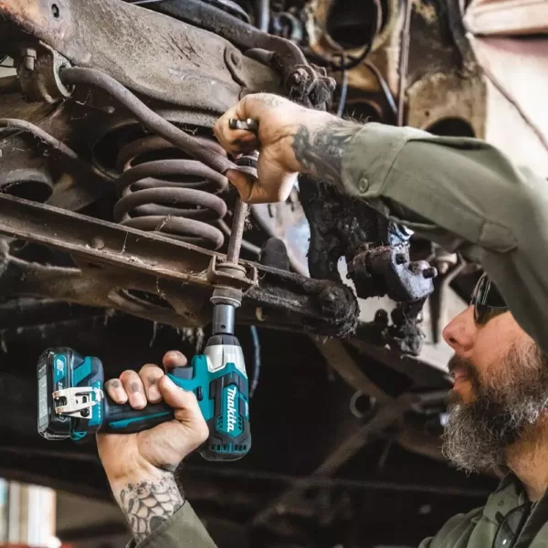 Makita 12-Volt MAX CXT Lithium-Ion Brushless Cordless 3/8 in. sq. Drive Impact Wrench Kit (2.0 Ah)