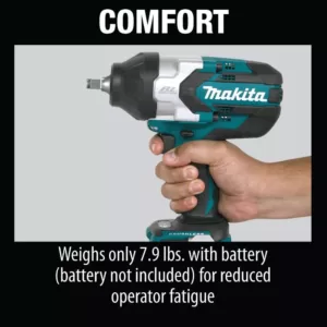 Makita 18-Volt LXT Lithium-Ion Brushless Cordless High Torque 1/2 in. Sq. Drive Utility Impact Wrench (Tool Only)