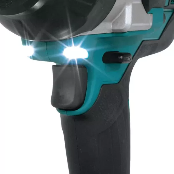 Makita 18-Volt LXT Lithium-Ion Brushless Cordless High Torque 7/16 in. Hex Utility Impact Wrench (Tool Only)