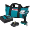 Makita 18-Volt LXT Lithium-Ion Compact Brushless Cordless 1/2 in. 3-Speed Impact Wrench Kit 2.0 Ah