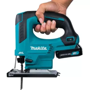 Makita 12-Volt Max CXT Lithium-Ion Brushless Cordless Top Handle Jig Saw Kit (2.0Ah)