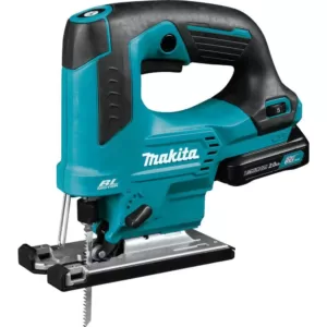 Makita 12-Volt Max CXT Lithium-Ion Brushless Cordless Top Handle Jig Saw Kit (2.0Ah)