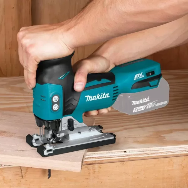 Makita 18-Volt LXT Lithium-Ion Brushless Cordless Barrel Grip Jig Saw (Tool-Only)