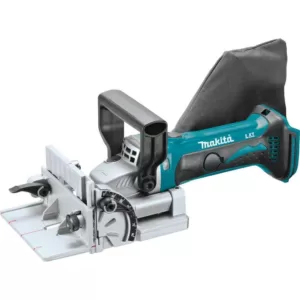 Makita 18-Volt LXT Lithium-Ion 0.75 in. Cordless Plate Joiner (Tool-Only) with bonus 18-Volt LXT Lithium-Ion Battery Pack 5.0Ah