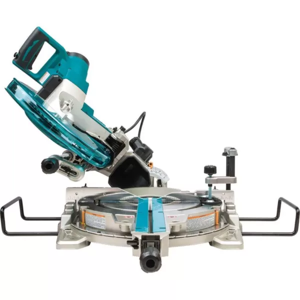 Makita 15 Amp 12 in. Dual-Bevel Sliding Compound Miter Saw with Laser