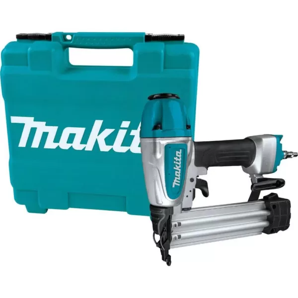 Makita 15 Amp 12 in. Dual-Bevel Sliding Compound Miter Saw with Laser with Bonus Pneumatic 2 in. 18-Gauge Brad Nailer