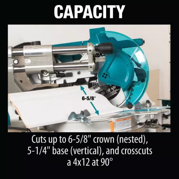 Makita 18-Volt X2 LXT Lithium-Ion (36-Volt) Brushless Cordless 10 in. Dual-Bevel Sliding Compound Miter Saw (Tool-Only)