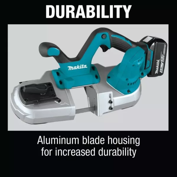 Makita 18-Volt LXT Lithium-Ion Cordless Compact Band Saw Kit 5.0 Ah