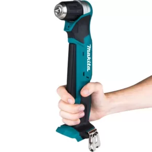 Makita 12-Volt MAX CXT Lithium-Ion Cordless 3/8 in. Right Angle Drill (Tool-Only)