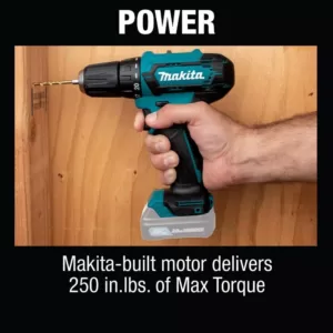 Makita 12-Volt CXT Lithium-Ion Cordless 3/8 in. Driver Drill (Tool-Only)