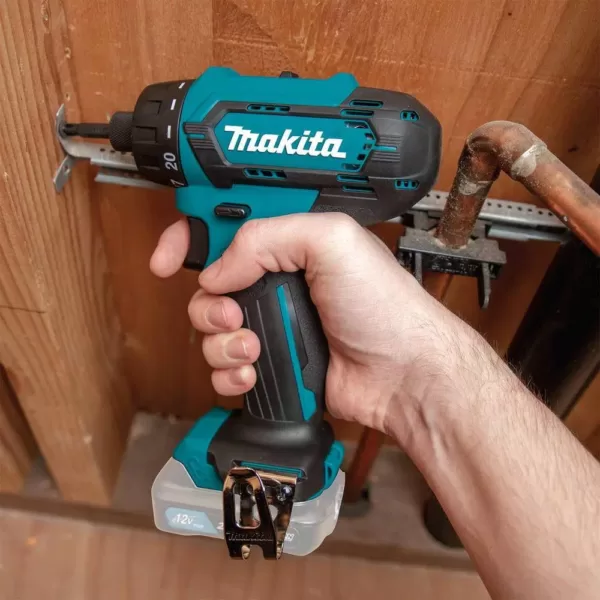 Makita 12-Volt max CXT Lithium-Ion 1/4 In. Hex Cordless Screwdriver (Tool Only)