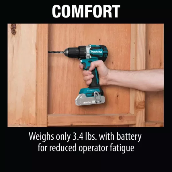 Makita 18-Volt LXT Lithium-Ion Brushless Cordless 1/2 in. Driver-Drill (Tool Only)