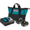 Makita 18-Volt LXT Lithium-Ion 4.0 Ah Battery and Rapid Optimum Charger Starter Pack