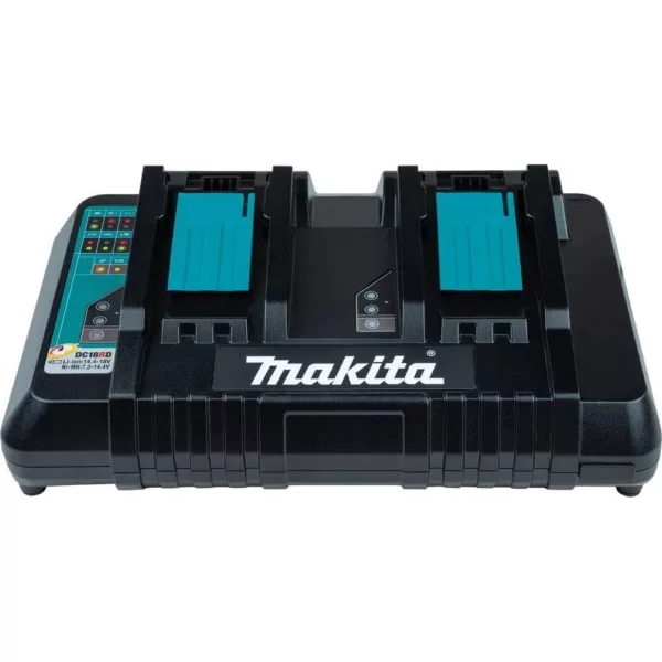 Makita 18-Volt Lithium-Ion Dual Port Rapid Optimum Charger