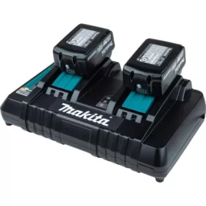 Makita 18-Volt Lithium-Ion Dual Port Rapid Optimum Charger