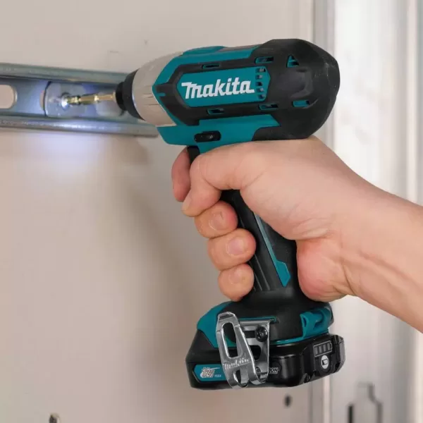 Makita 1.5 Ah 12-Volt MAX CXT Lithium-Ion Cordless Drill Driver and Impact Driver Combo Kit  (2-Piece)