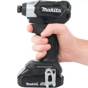 Makita 18-Volt LXT Lithium-Ion Sub-Compact Brushless Cordless 2-piece Combo Kit (Driver-Drill/ Impact Driver) 2.0Ah