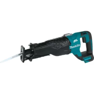 Makita 18V LXT 1/2 in. Brushless Hammer Driver-Drill, 6-1/2 in. Circ Saw and Recip Saw with bonus 18V LXT Starter Pack