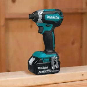 Makita 18-Volt LXT Lithium-Ion Brushless Cordless Hammer Drill and Impact Driver Combo Kit (2-Tool) w/ (2) 4Ah Batteries, Bag