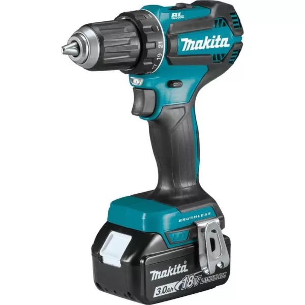 Makita 18-Volt LXT Lithium-ion Brushless Cordless 2-Piece Combo Kit 3.0Ah Driver-Drill/ Impact Driver