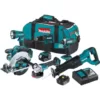 Makita 18-Volt LXT Lithium-Ion Cordless Combo Kit (6-Piece) with (2) Battery (3.0Ah), Rapid Charger and Tool Bag