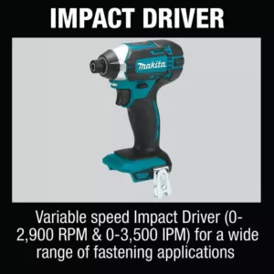 Makita 18-Volt Lithium-Ion Cordless 6-Piece Kit (Drill-Driver/ Impact Driver/ Circular Saw/ Recipro Saw/ Vacuum/ Light) 3.0Ah